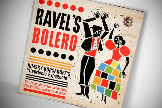 Mid-Century Record Cover Art