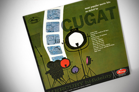 Mid-Century Record Cover Art