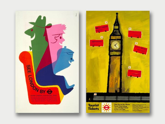 London Transport 1970s Posters