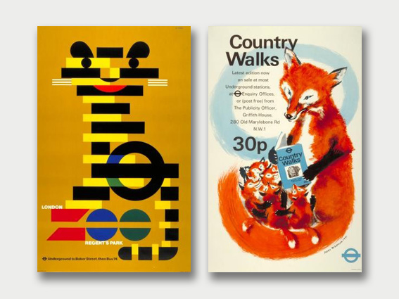 London Transport 1970s Posters