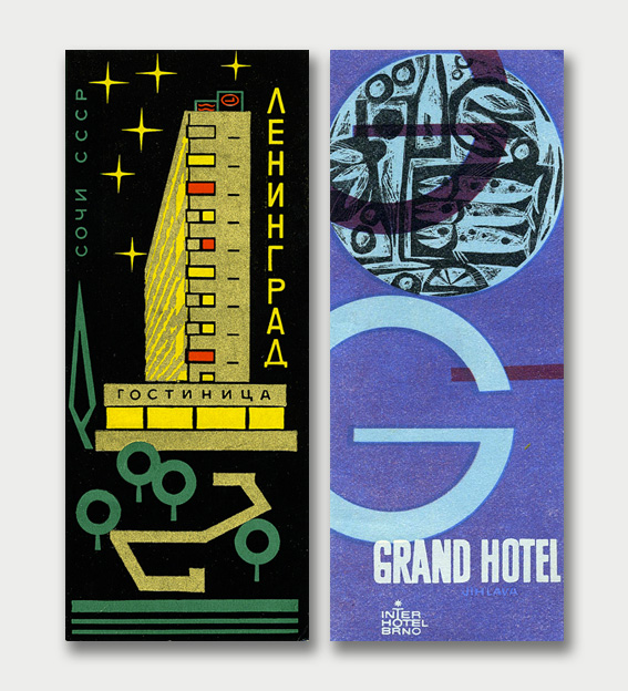 International Mid-Century Modern Luggage Labels – Part 2