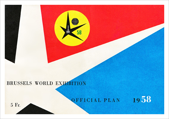 Brussels World Exhibition – Official Plan 1958