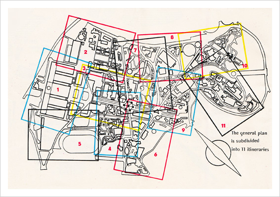 Brussels World Exhibition – Official Plan 1958