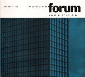 Architectural Forum Magazine Covers, 1949–1953